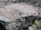 Grooves used to straighten arrows
