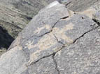 Pudgy big hands, big feet petroglyph