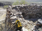 Detail of ruin wall