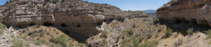 Mindeleff Cavate Lodge Group from a distance