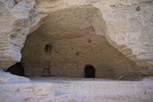 A main room, with smaller alcoves for sleeping or storage