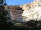 Closer view of Montezuma Castle Cliff Dwelling