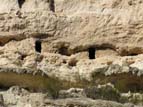 Storage alcoves near Montezuma Castle Cliff Dwelling