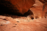 Outside of cave ruin