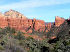 Rock formations in Sedona