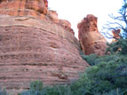 Rock formations in Sedona