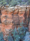 Rock formations in Sedona